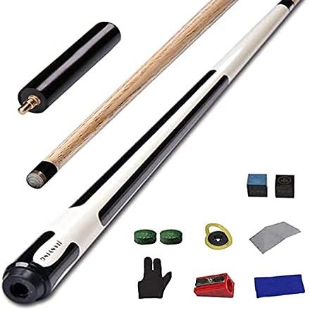 Pool Cue Billiard Cue 1/2 Pool Cue Handmade 18-21Oz 57 Inch Professional Pool Stick/Cue with Extension Accessories WEWYQSJXBXF-211218(Color:B;Size:147cm/57.9in)