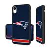 Keyscaper New England Patriots iPhone Stripe Design Bump Case view 1