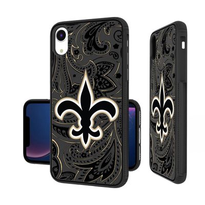 Keyscaper New Orleans Saints iPhone Paisley Design Bump Case