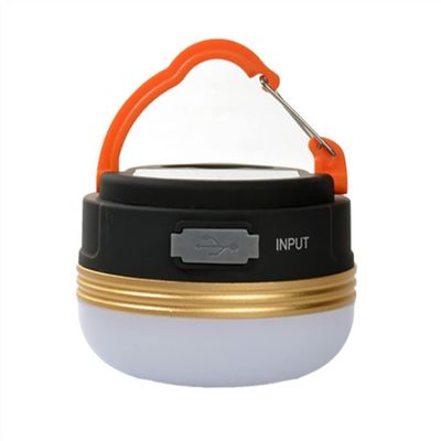 SMSOM LED Camping Lantern, USB Rechargeable Lanterns, Mini Flashlight, Night Light Tent Lamp, Waterproof, Perfect for Camping Hiking Tent Garden Patio