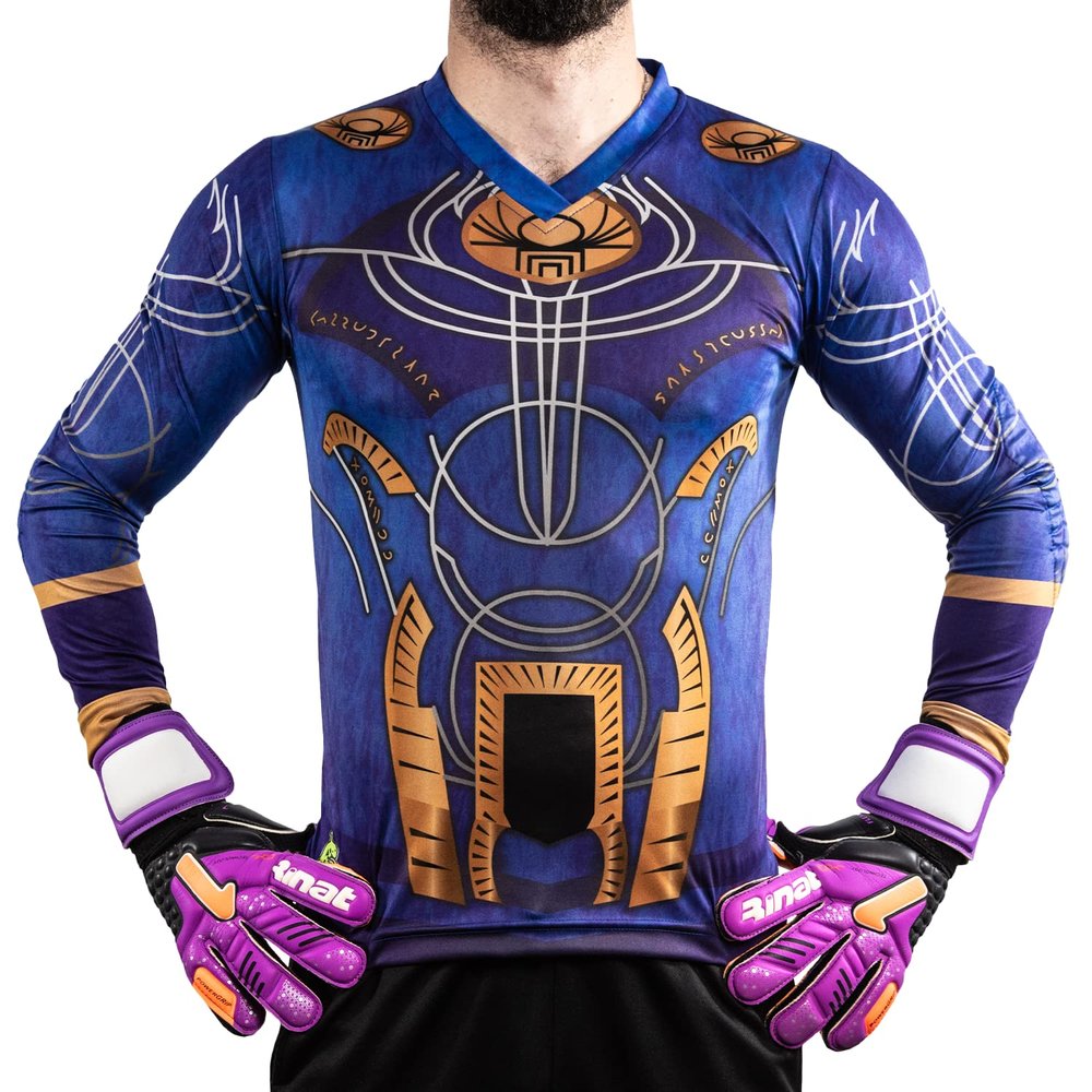Geko Sports Ikarus LS Long-Sleeve Goalkeeper Jersey New! (Adult Large) Blue