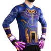 Geko Sports Ikarus LS Long-Sleeve Goalkeeper Jersey New! (Adult Large) Blue view 2