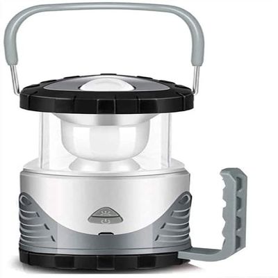 SMSOM LED Camping Lantern, LED Lanterns, Outdoor Portable Lanterns, Collapsible, Water Resistant, Suitable for Hurricane, Outages, Hiking, Fishing (Color : White)