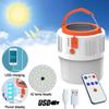 SMSOM LED Camping Lantern, USB Rechargeable, Solar Powered, White, Perfect for Camping, Hiking, Tent, Garden, Patio view 2