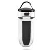 SMSOM Collapsible Camping Lantern, Portable LED Camping Lantern for Outdoor, Solar Camping Tent Lights, Compact Hanging Electric Emergency Lanterns, White view 1