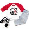 Bump and Beyond Designs Cute Girls and Boys Valentine's Shirt, I Love You (Red 3T) view 3