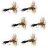 The Fly Fishing Place Irresistible Wulff Classic Trout Dry Fly Fishing Flies - Set of 6 Flies Size 10 view 1