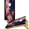Cornhole Board Vinyl Wrap Decals (Set of 2) American Bean Bag Toss Wrap Stickers (Windy #10) view 1