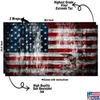 Cornhole Board Vinyl Wrap Decals (Set of 2) American Bean Bag Toss Wrap Stickers (Rustic #7) view 3