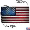 Cornhole Board Vinyl Wrap Decals (Set of 2) American Bean Bag Toss Wrap Stickers (American Flag #12) view 3