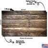 Cornhole Board Vinyl Wrap Decals (Set of 2) Wood Grain Bean Bag Toss Wrap Stickers (9. Medium Stain) view 3