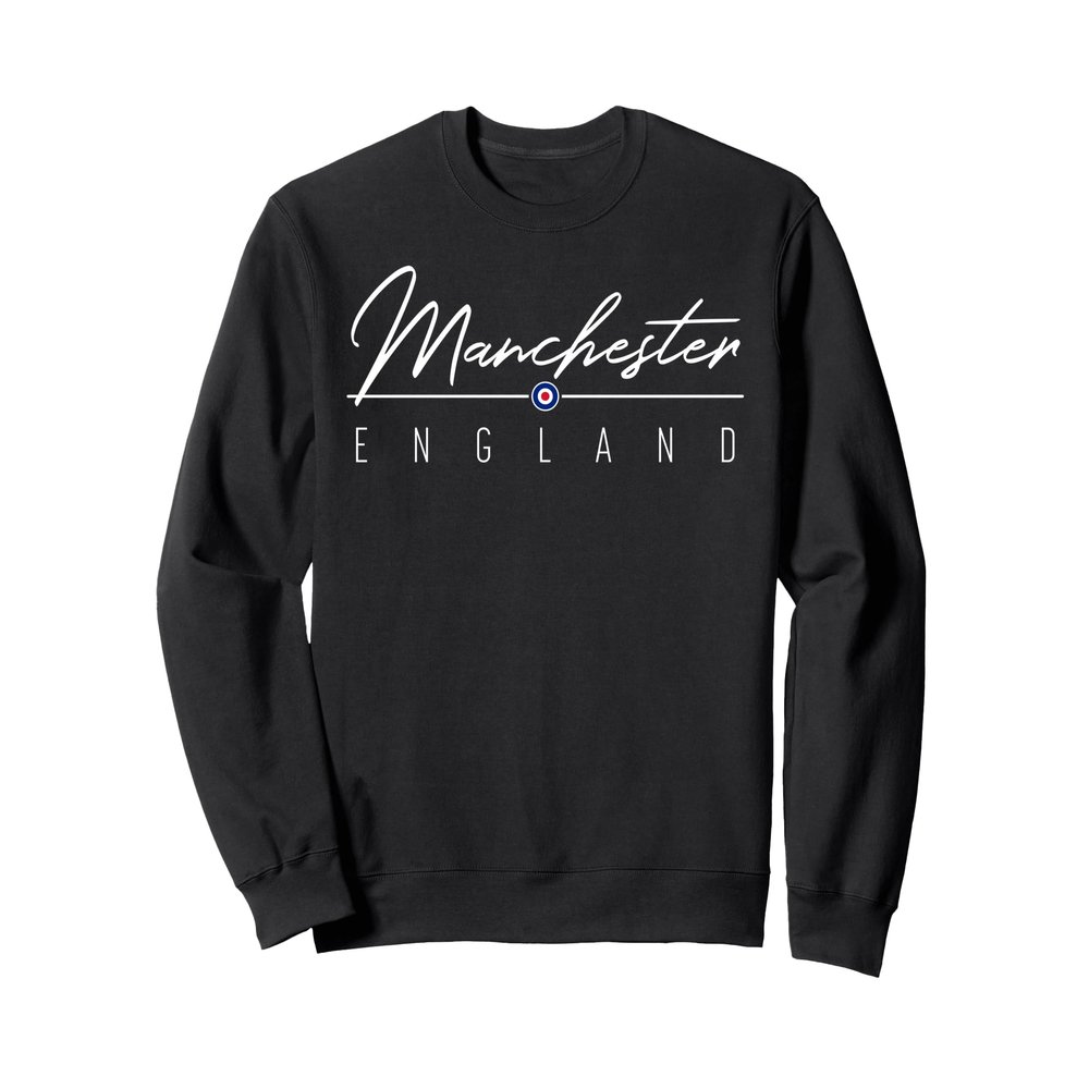 Manchester England Long Sleeve Shirt for Women & Men Sweatshirt