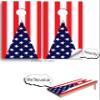 Cornhole Board Vinyl Wrap Decals (Set of 2) American Bean Bag Toss Wrap Stickers (Stripe's & Dots #14) view 4