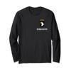 101st Airborne Division Patch - White "Rakkasans" Long Sleeve T-Shirt view 1