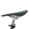 Lightweight Saddle Compatible with Brompton Folding Bike (145 Grams Less Than The Standard Brompton Saddle) Black Green view 3