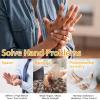 ZZBB Rehabilitation Stroke Hand Mirroring Rehabilitation Robot Gloves Finger Trainer Physiotherapy Stroke Hemiplegia Hand Grip Training Exercise Equipment,Left,M view 2