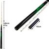 Pool Cue Billiard Cue Billiard Table Accessories 10 Mm Cue Tips with Protective Shell and Extension Rod Handmade Cue WEWYQSJXBXF-211218(Color:Green + Stick Box) view 2