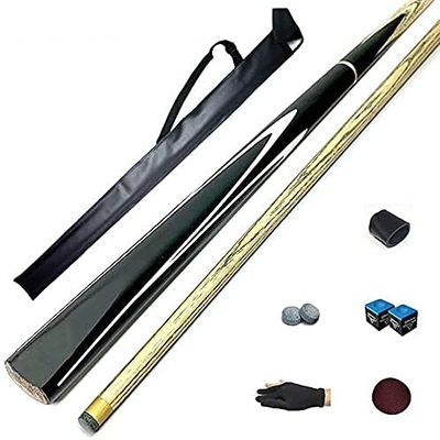 Pool Cue Billiard Cue 57 Inch Professional Pool Cue Stick 10Mm Tip Billiard Cue Stick with an Extended Back Grip Commercial WEWYQSJXBXF-211218(Color:A;Size:22OZ 10MM Tip)