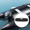 DYNWAVE Transom Outboard Plate Protective Pad Plastic for Inflatable Boat Black view 2