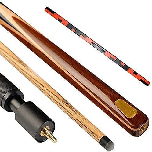 Pool Cue Billiard Cue 57In 17-18.5Oz Ash Wood Billiard Cue Sticks with 11.5Mm Cue Tips 3/4 Jointed Pool Cue Used for School Club WEWYQSJXBXF-211218