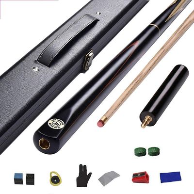 Pool Cue Billiard Cue 3/4 Cue Suitable for Entry Level Player with Other Accessories/57In/ 10Mm Tip WEWYQSJXBXF-211218(Color:D;Size:10mm Tip)