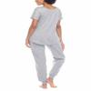 Honeydew Ladies' 2 Piece Embroidered Lounge Set (Small, Hearts) view 4