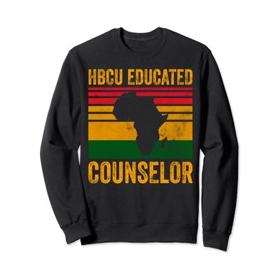 HBCU Educated Counselor Shirt Historical Black College Sweatshirt