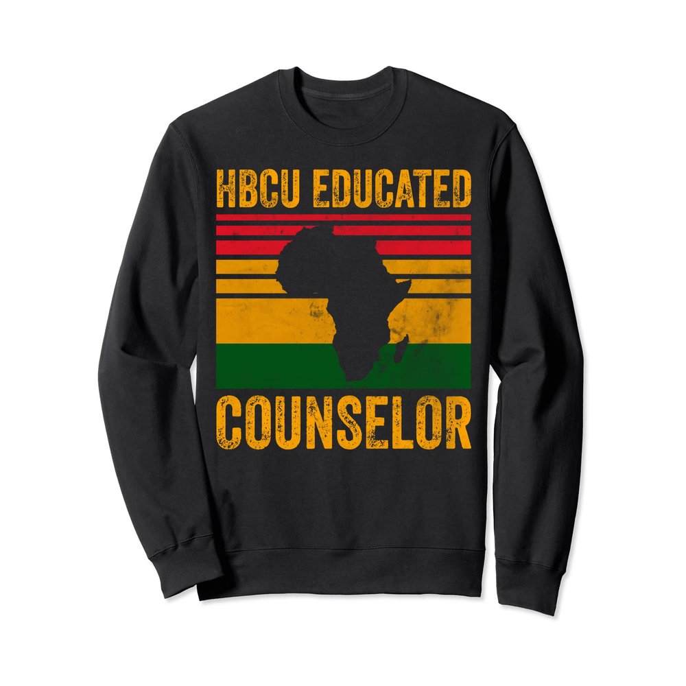 HBCU Educated Counselor Shirt Historical Black College Sweatshirt