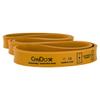 CanDo Intensity Loop - 40-inch Exerciser Resistance Band for Physical Therapy, Strength Training, Rehabilitation, and Exercise,Gold view 1