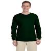 Apparel Globe Adult Ultra Cotton Long-Sleeve T-Shirt, 1 Frst Grn + 1 Miltry Grn, Large 2-PK view 2
