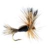 The Fly Fishing Place Black Humpy Classic Trout Dry Fly Fishing Flies - Set of 6 Flies Size 14 view 2