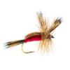 The Fly Fishing Place Red Humpy Classic Trout Dry Fly Fishing Flies - Set of 6 Flies Size 16 view 2