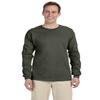 Adult Ultra Cotton Long-Sleeve T-Shirt, 1 Royal + 1 Miltry Grn, XXX-Large 2-PK view 3