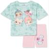 L.O.L. Surprise! Girls Oversize & Bike Short Bundle Set T-Shirt, Mint Wash/Pink, 4-5 US view 1