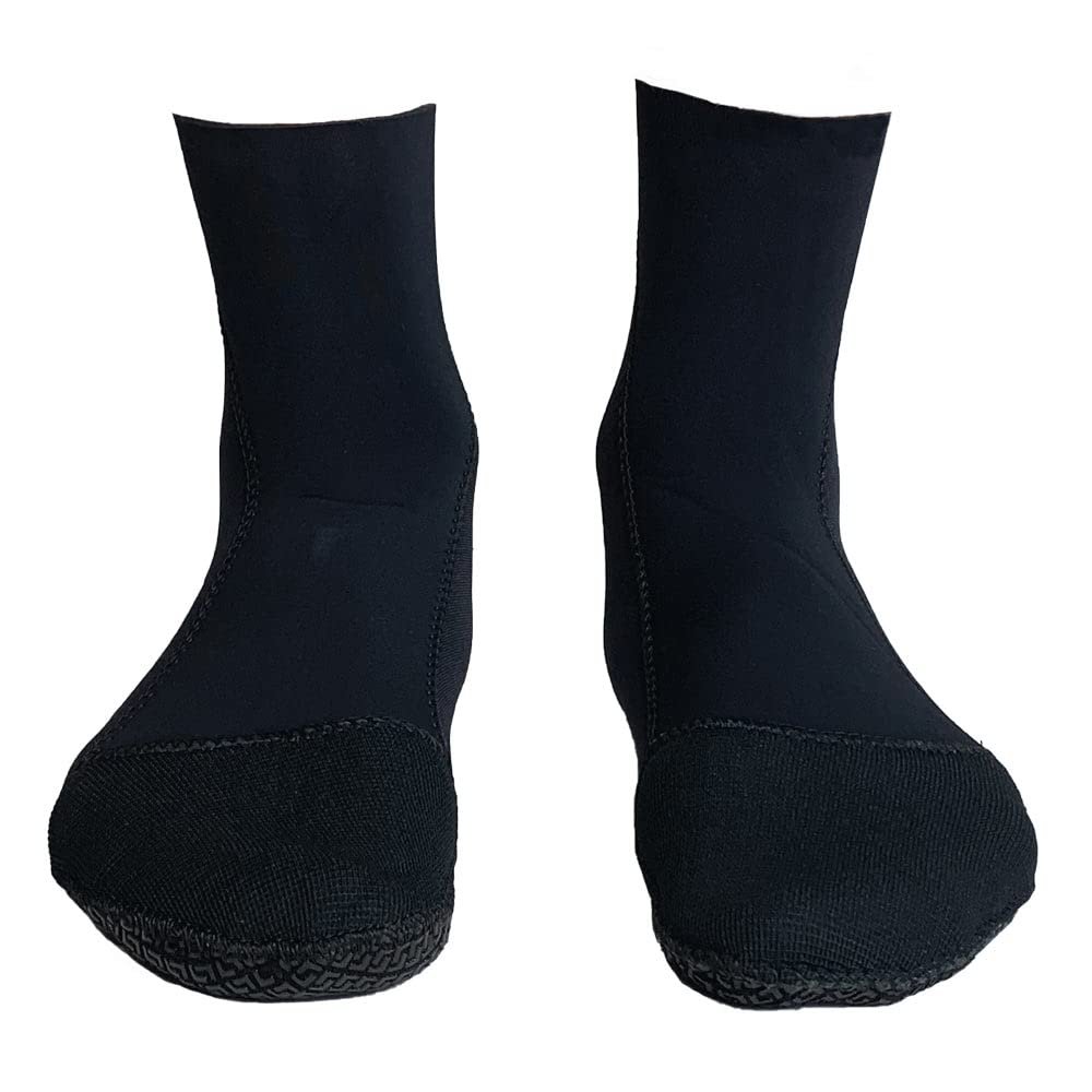 MAKO Spearguns Yamamoto Ergonomic (Left and Right Specific) Freedive Socks (X-Small 4-5, 5MM Thickness)