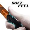 Golf Grips,Mid Size MultiCompound Hybrid Golf Club Grips All-Weather Control Thread Technology Rubber,13 Grips(Orange,Mid Size) view 3