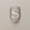 Gepinke Bike Head Badge Soft Aluminum Decals Stickers for MTB BMX Folding Bicycle Front Frame Steam Cycling Accessories Emblem Tube DIY (S Mark) view 2