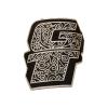 Gepinke Bike Head Badge Soft Aluminum Decals Stickers for MTB BMX Folding Bicycle Front Frame Steam Cycling Accessories Emblem Tube DIY (GT(Black)) In picture view 1