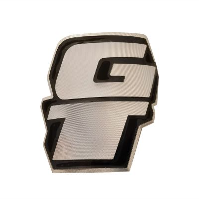 Gepinke Bike Head Badge Soft Aluminum Decals Stickers for MTB BMX Folding Bicycle Front In picture