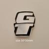 Gepinke Bike Head Badge Soft Aluminum Decals Stickers for MTB BMX Folding Bicycle Front In picture view 3