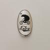 Gepinke Bike Head Badge Soft Aluminum Decals Stickers for BMX Folding Bicycle DIY Cycling Accessories (Bear Bike) view 2