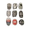 Gepinke Bike Head Badge Soft Aluminum Decals Stickers for BMX Folding Bicycle DIY Cycling Accessories (Bear Bike) view 4