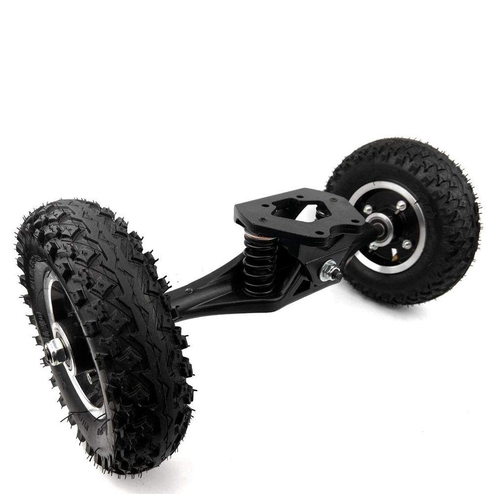 Skateboard Truck Off Road Skateboard Belt Drive Truck 4 Wheel Longboard Mountains Skateboard 11 Inch Truck(Normal Truck)