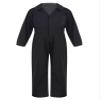 Aislor Kids Boys' Dance Coveralls Long Sleeves Zipper Jumpsuit Overalls One Piece Suit Street Dance Performance Outfit Black 6 Years view 1