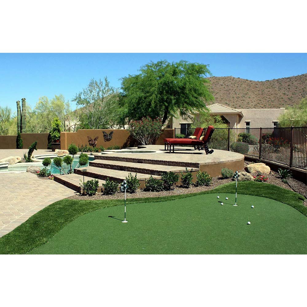 Golf Putting Green/Mat-Golf Training Mat Backyard Golf Artificial Grass Turf 9FTX48FTIndoor Outdoor Golf Training Mat, Synthetic Fake Grass for Baseball Football Gym Sports