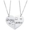COLORFUL BLING Mother Daughter Necklace Gifts - 2PCS Mom Necklace from Daughter, Mom Gifts Daughter Gifts for Mother's Day view 1
