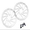 D Dymoece 2 Pcs Bike Disc Brake Rotors with 12 Bolts 140mm/160mm/180mm/203mm for MTB Mountain Road Bicycle BMX view 1