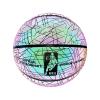 bangyao Basketball Holographic Basketball Glow in The Dark Basketballs Holographic Reflective Basketball Light Up Basketball Luminous Basketball Special Basketball Size 7/29.5"