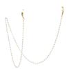 Guqqeuc Pearl Glasses Eyeglasses Chain for Women Beaded Sunglasses Chains Pearl Eyewear Chain Holder Necklace - Glasses Chain ONLY (No Glasses Included) view 1