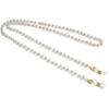 Guqqeuc Pearl Glasses Eyeglasses Chain for Women Beaded Sunglasses Chains Pearl Eyewear Chain Holder Necklace - Glasses Chain ONLY (No Glasses Included) view 2